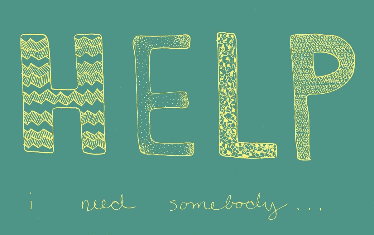 lenten journal: help somebody