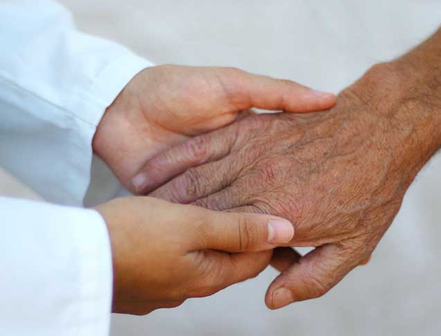 lenten journal: shaking hands