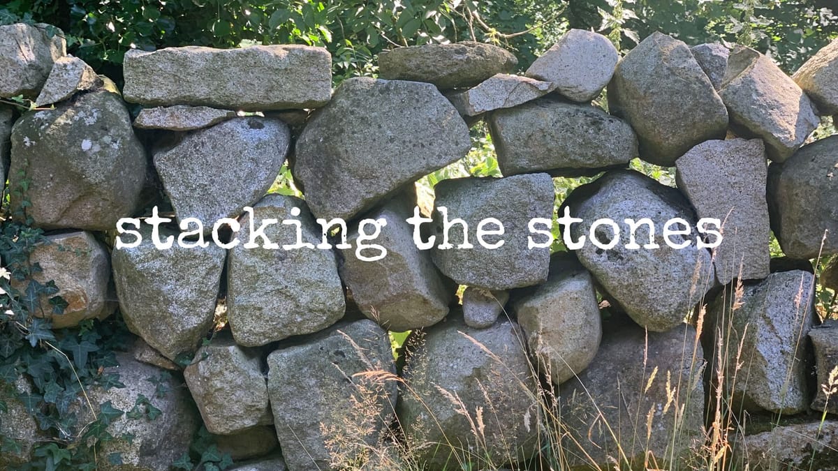 stacking the stones