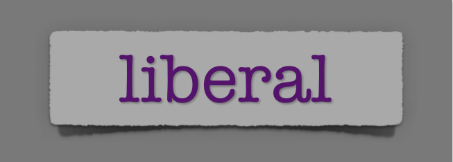 lenten journal: liberal