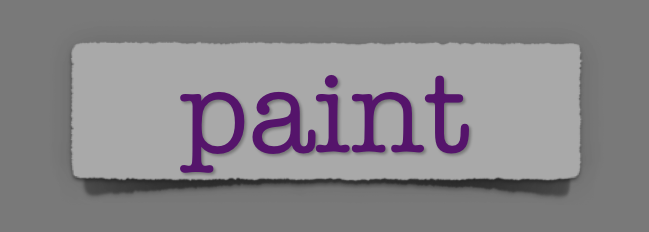 lenten journal: paint