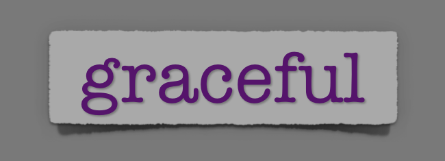 lenten journal: graceful