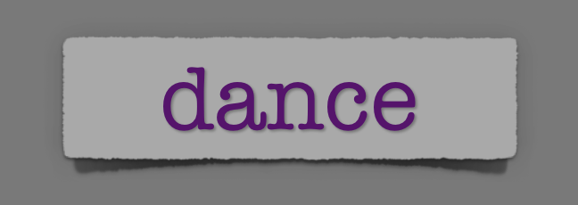 lenten journal: dance