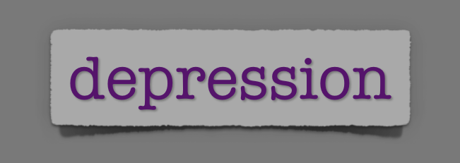 lenten journal: depression
