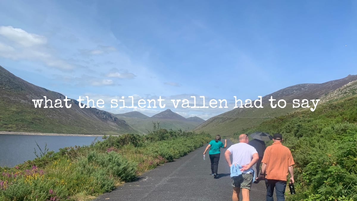 what the silent valley had to say