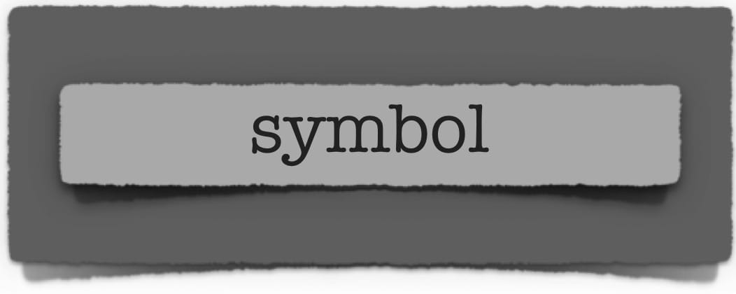 lenten journal: symbol