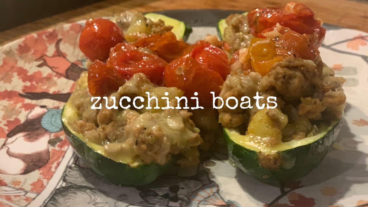 zucchini boats