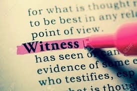 lenten journal: can I get a witness