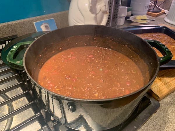 uncle milty's guinness and chocolate chili