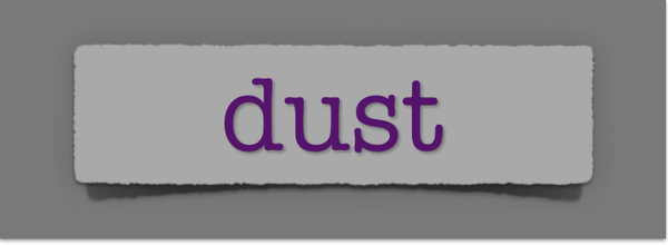 ash wednesday: dust