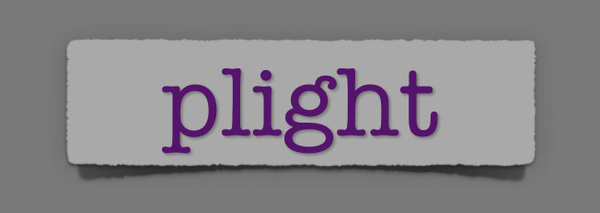 lenten journal: plight