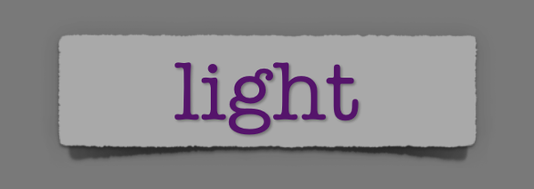 lenten journal: light