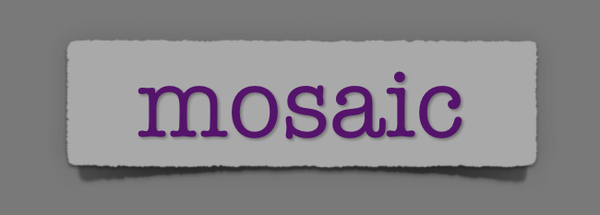 lenten journal: mosaic