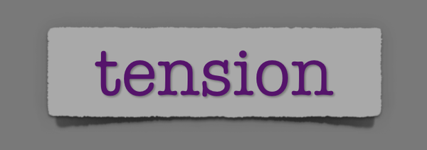 lenten journal: tension