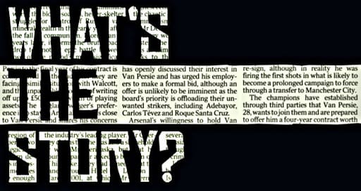 lenten journal: what's the story